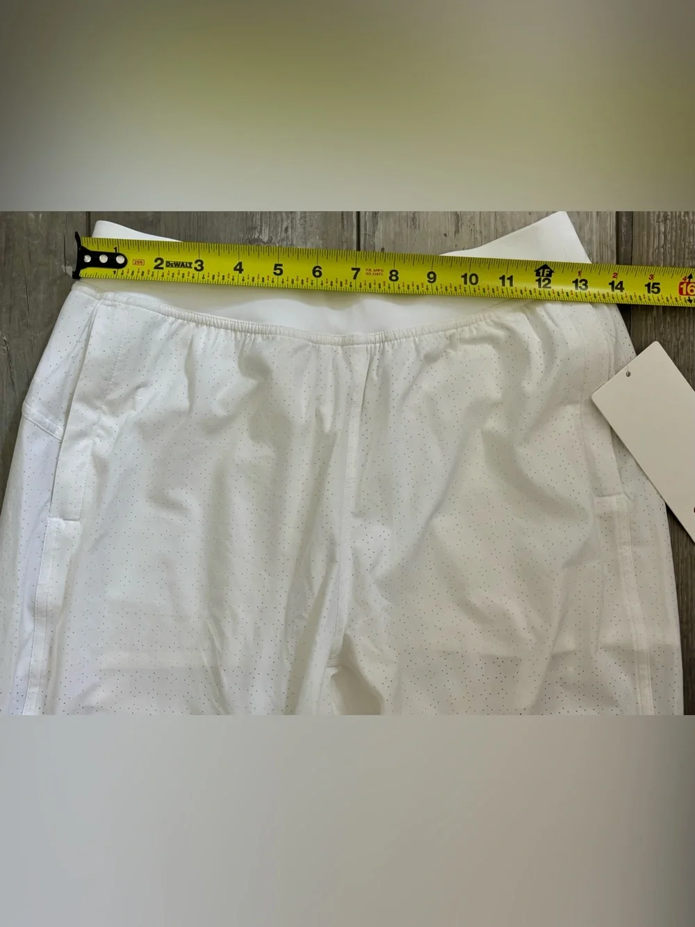 Lululemon Women’s Adapted State Perforated HR Jogger - Size 6 - White